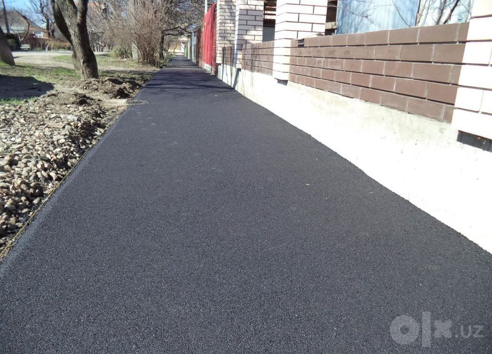 Асфальт ишлари киламиз кучаларга Самарканд шахрида