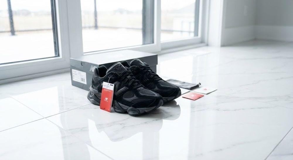 New Balance 9060 Negru Full - Triple Black NB 9060