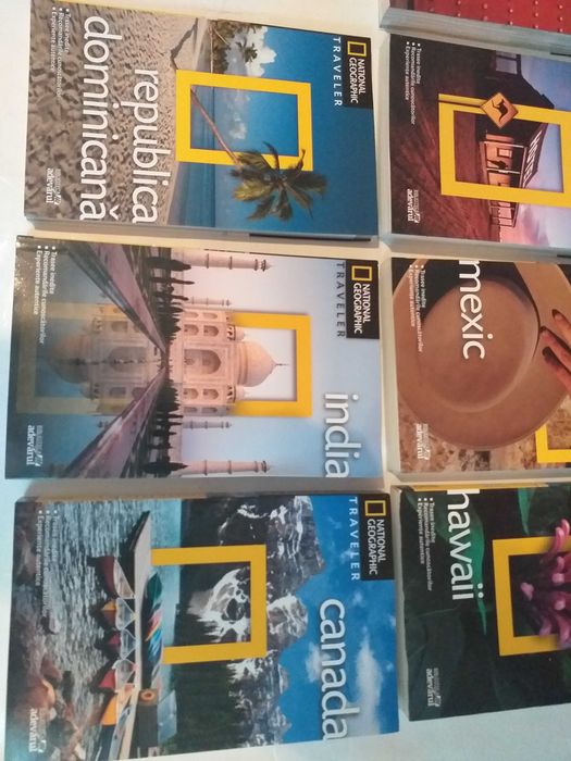 Colectia National Geografic Traveler 7 carti, Noi/Ghiduri