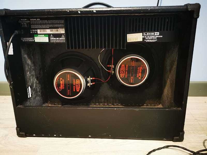 Усилвател за китара кубе Line 6 Spider III 120 вата и FBV4 суич педал