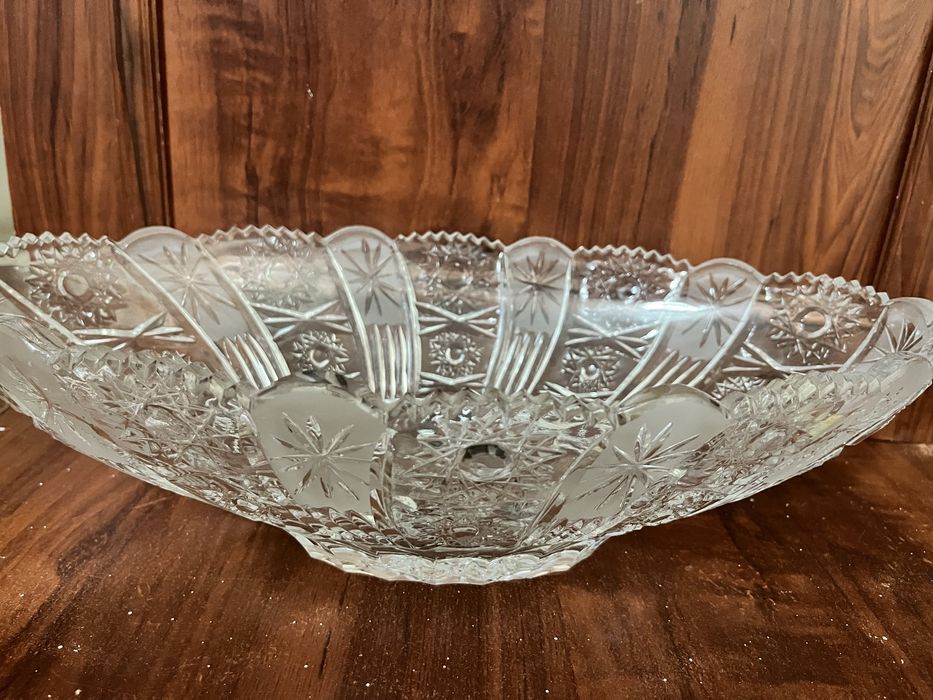 Ваза хрустальная