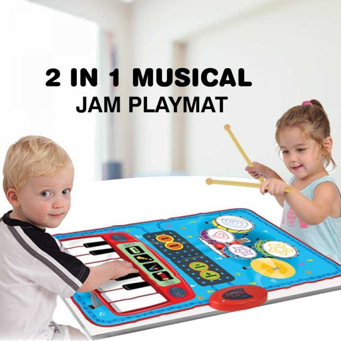 Детско музикално килимче Kiditos 2 в 1
