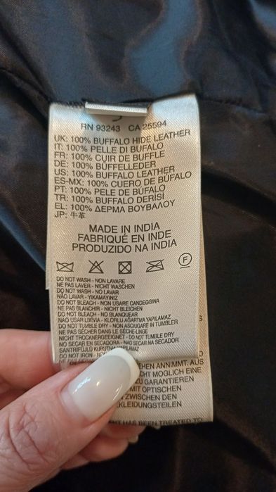 DIESEL,100%телешка кожа,S