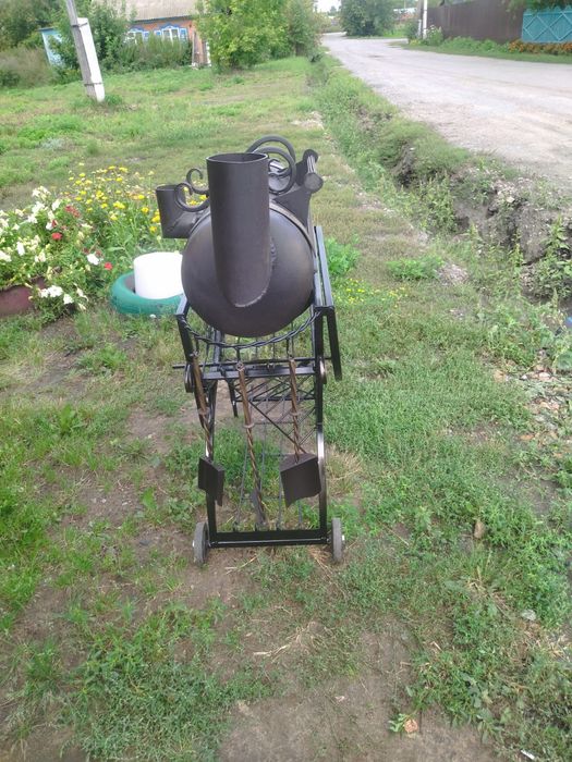 Продам мангал новый 2 в1.