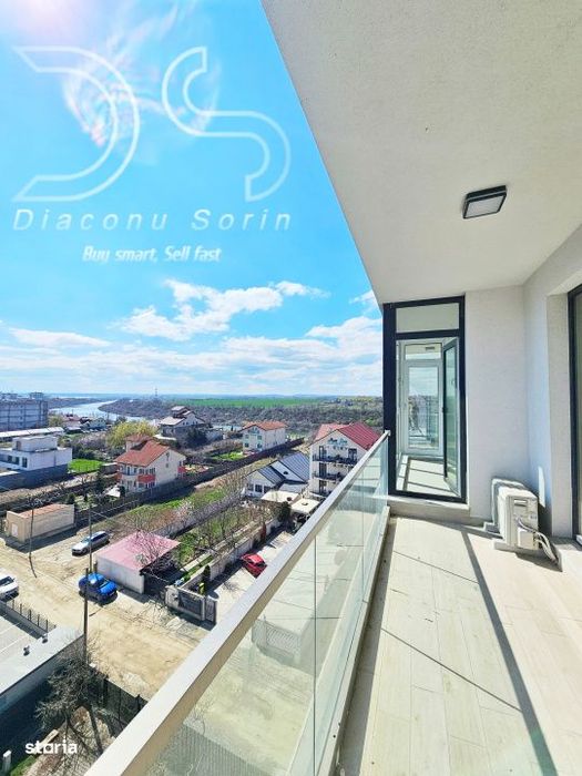 Apartament cu vedere la mare in complex cu piscina privata si sala de