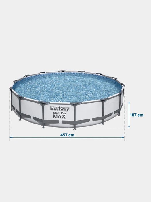Каркасный бассейн Intex 457x107 BESTWAY Karkasniy basseyn Basen