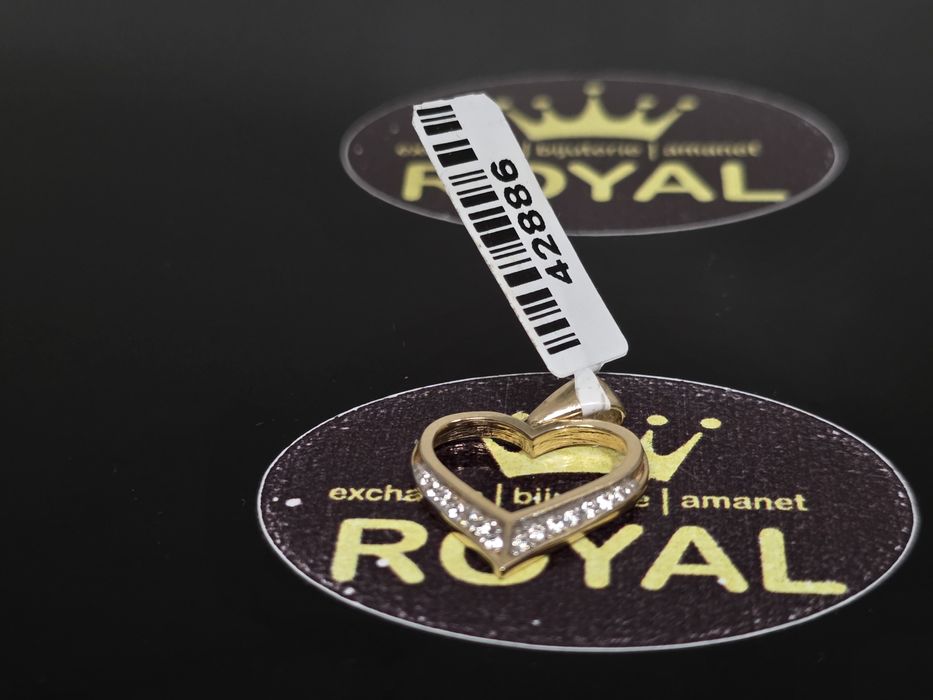 Bijuteria Royal: Pandantiv aur 14k/1.28