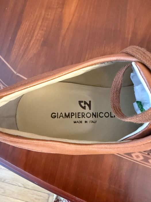 Туфли мужские, кожа Италия