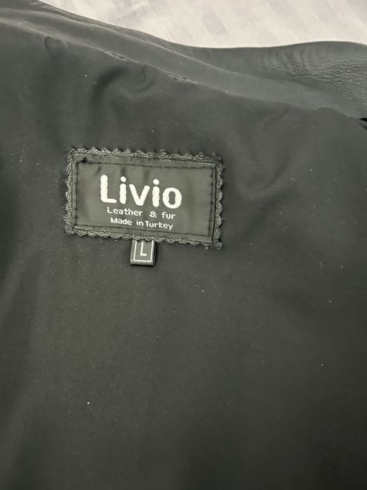 Кожанная куртка Livio
