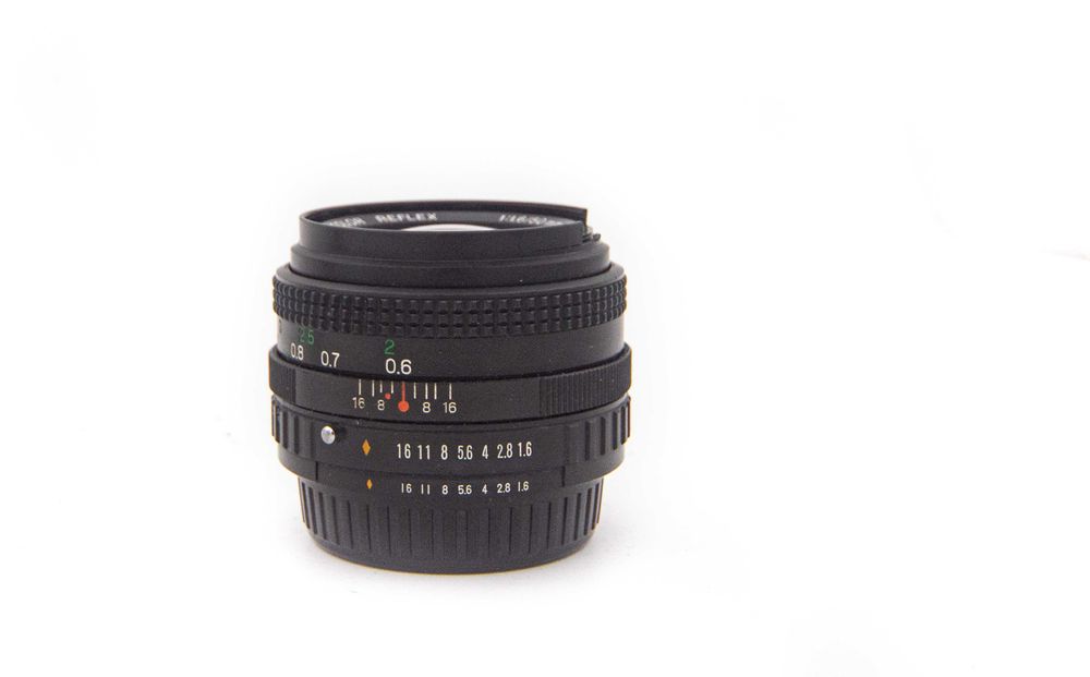 Obiectiv Porst Color Reflex 50mm 1.6 montura Fujica x