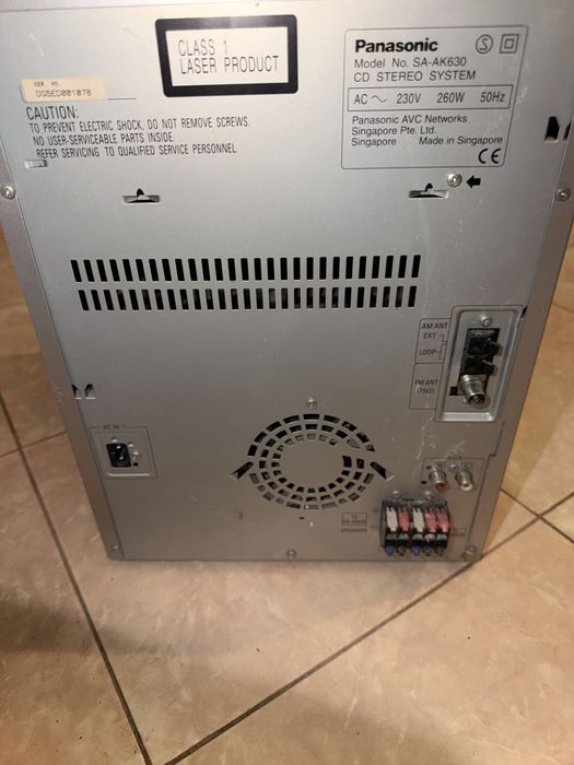 Set stereo system Panasonic