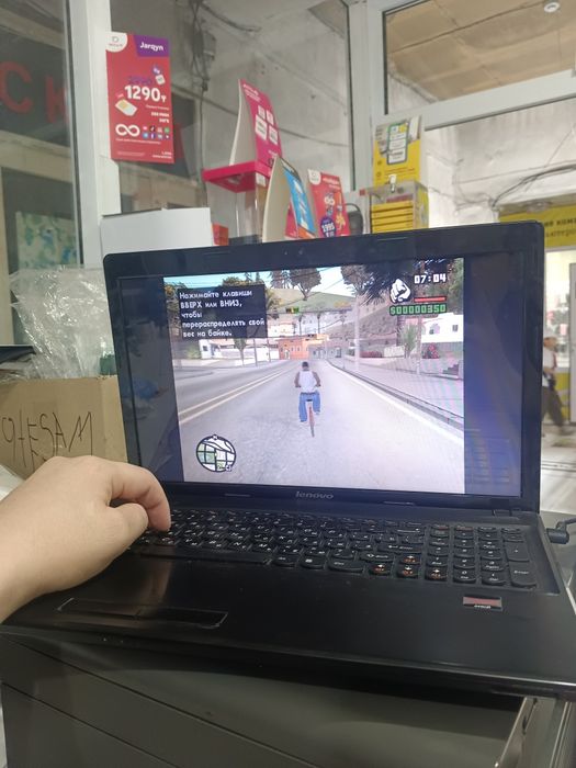 Ноутбук все установлено игры