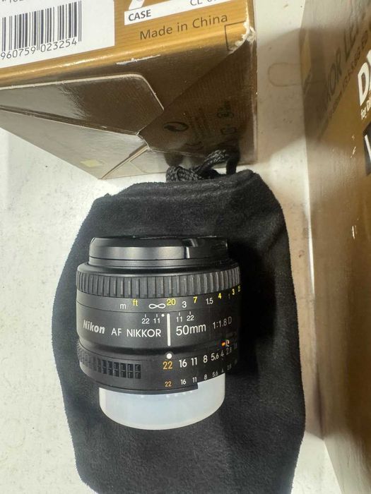 Обектив за фотоапарат Nikkor AF 50mm f/1.8D
