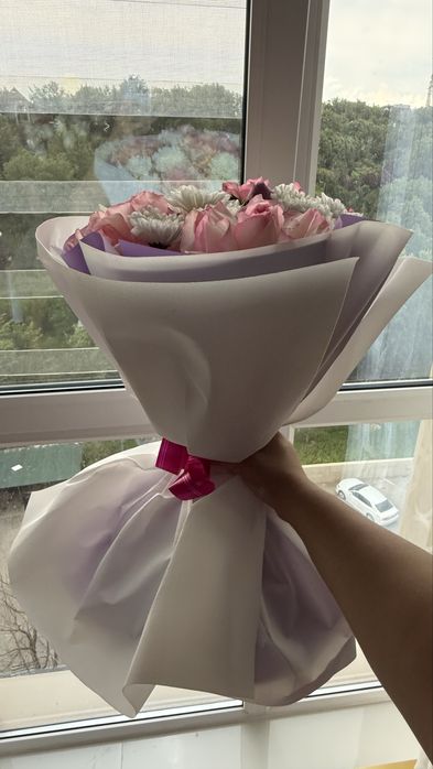 Цветы город Шымкент