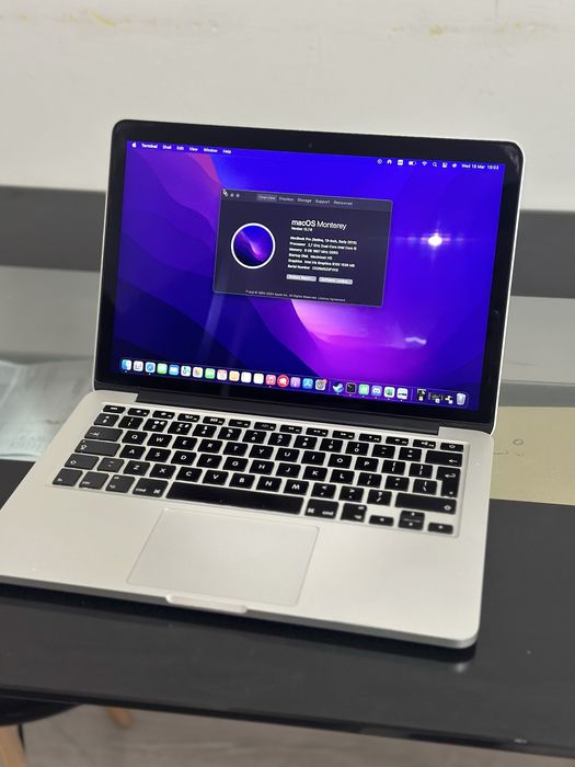 Macbook Pro 13” Retina (Early 2015)  256GB- Перфектен! Пълен Комплект!