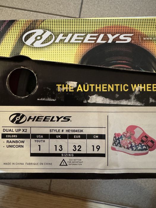 Heelys Dual Upx2 Unicorn marimea 32