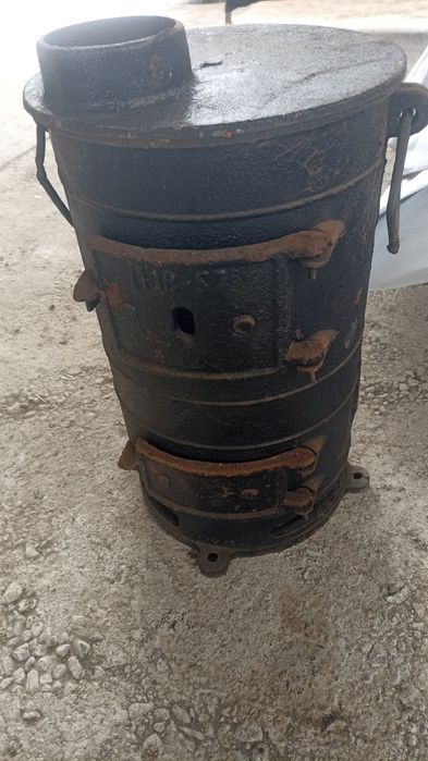 Печ чугунная советская