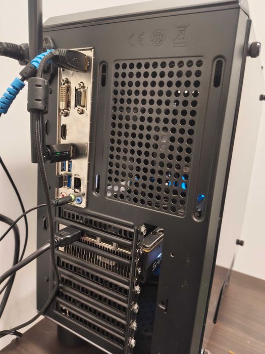 Компютър Ryzen 1600/16GB/256GB NVME+1TB HDD/RX 470