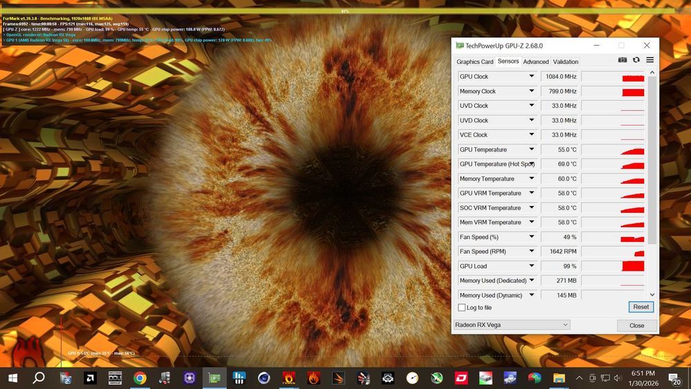 Placa video Sapphire PULSE RX Vega 56 - Stare foarte buna