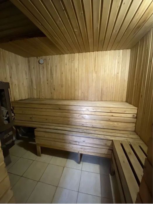 Баня на дровах с купелью