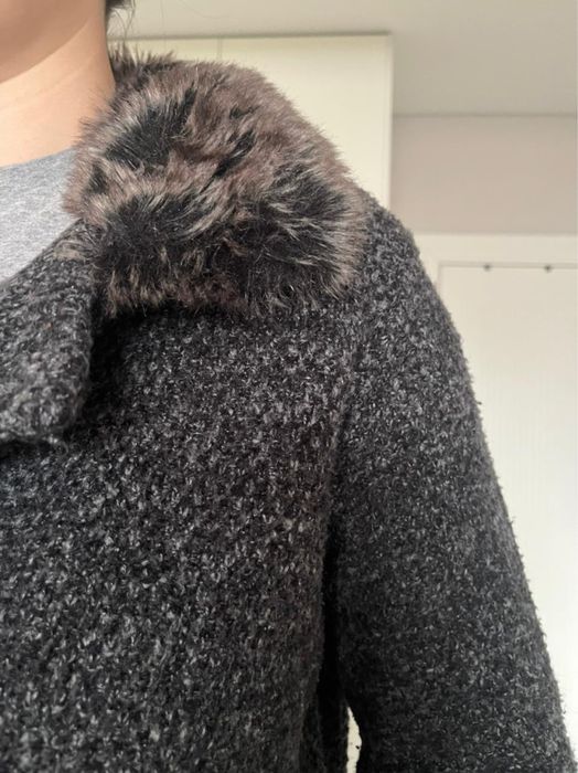 Кардиган с мехом
