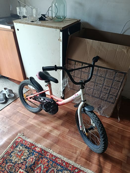 Детский девчячи велосипед