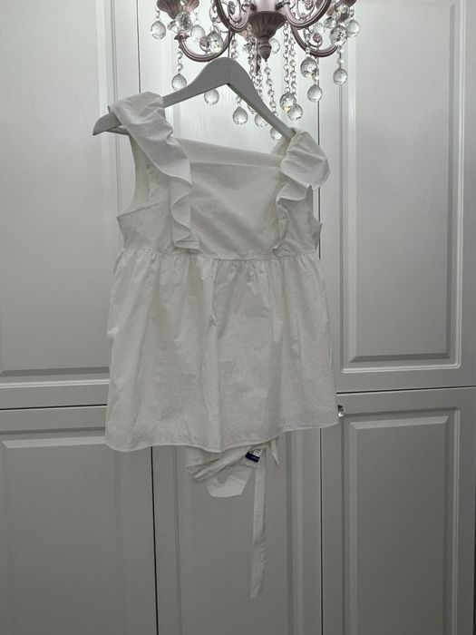 Vand costul alb pentru fete 9-16 ani