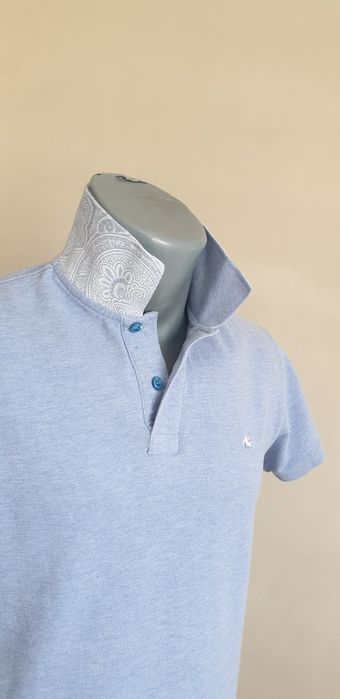 ETRO Milano Pique Cotton Italy / S и M ОРИГИНАЛ! Мъжки Тениски - 2 Бр