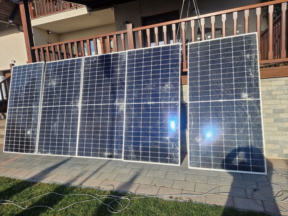 Panouri fotovoltaice 455W crapate