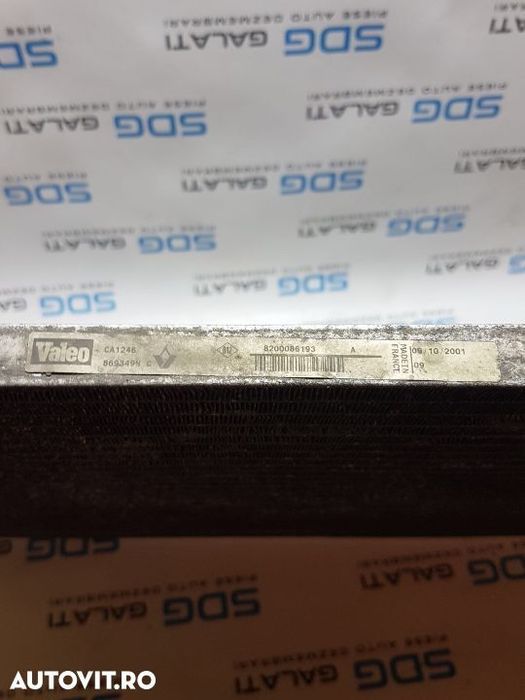 Radiator AC / Clima Renault Clio 2 / Kangoo 1.2 / 1.4 / 1.6 / 2.0 1998 - 2015 COD : 8200086193 / 869349N