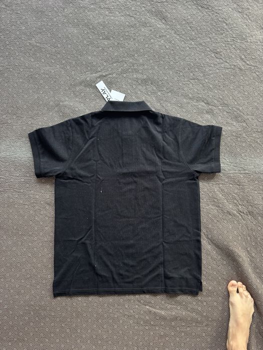 Футболка поло черная