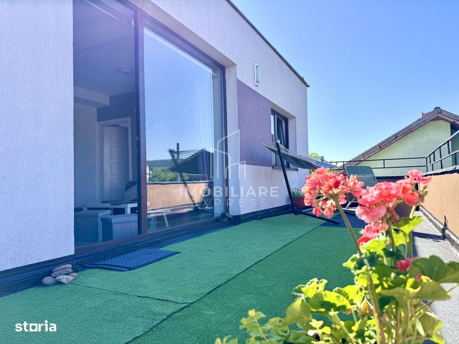 Apartament 2 camere, terasa panoramica, parcare Buna Ziua / Fagului