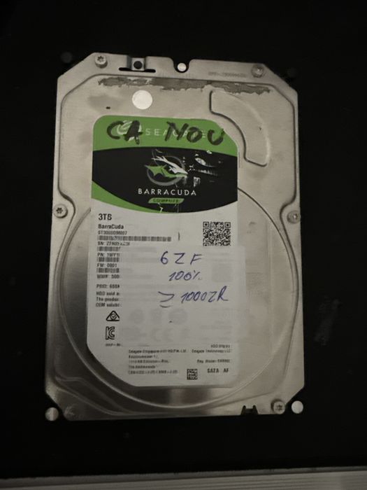 Hard disk 3tb seagate barracuda