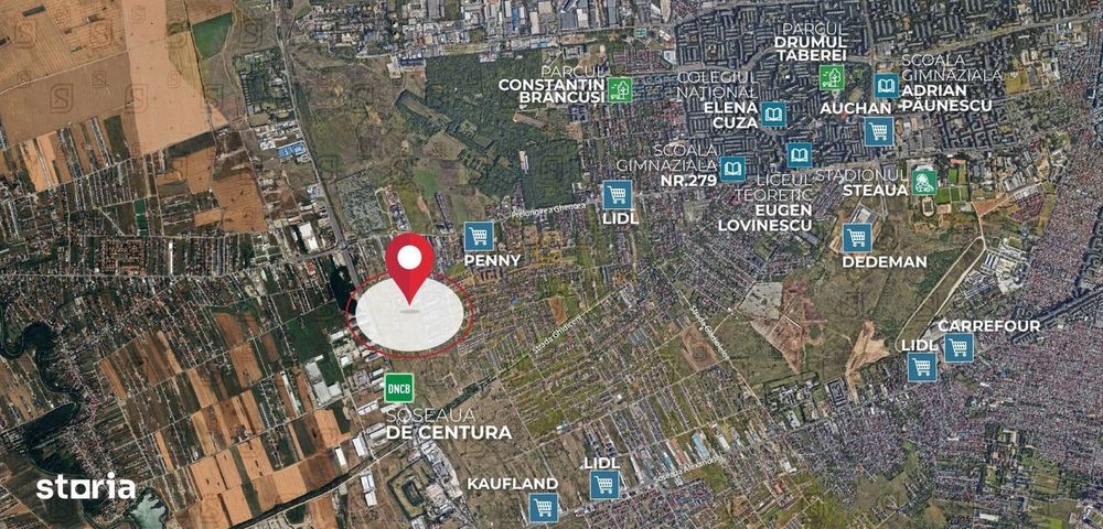 Teren pentru dezvoltare rezidentiala / mixta – Bragadiru, Ilfov