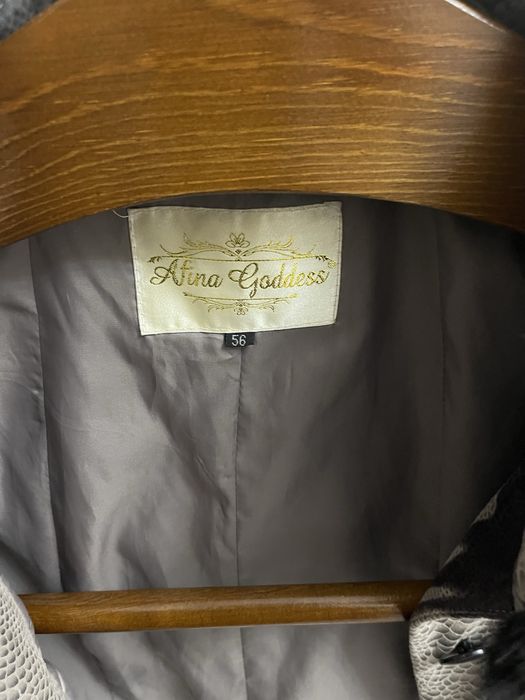 Куртка натуральная кожа, б/у. 54 размер.