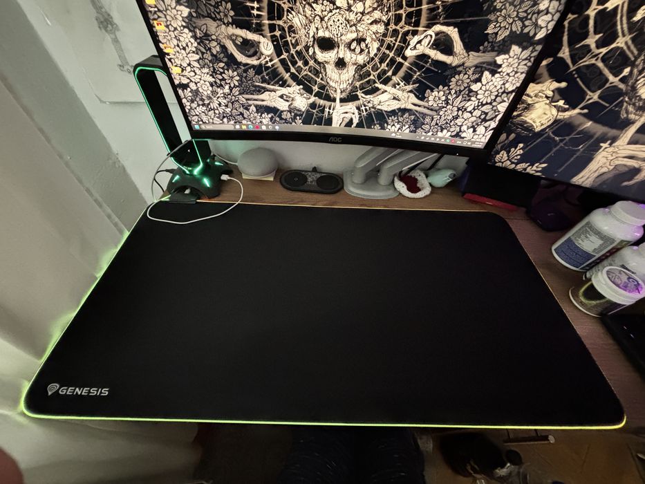 Mouspad Genesis Boron 500 XXL RGB