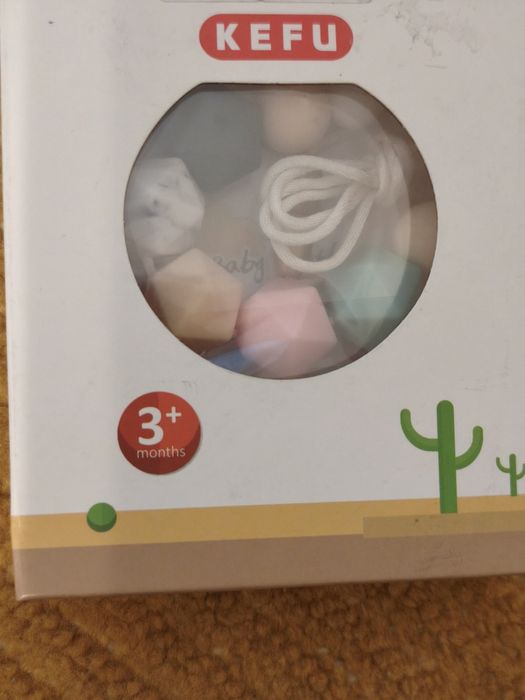 Силиконов гердан за кърмачки и бебета Kefu