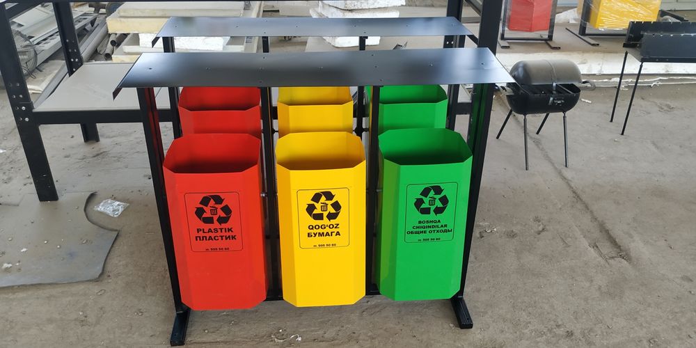 Миллий дукон, Cooperation da xam bor. Urna. Урны металлические