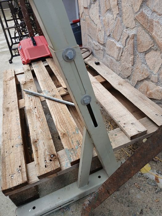 Picioare banc de lucru din oțel