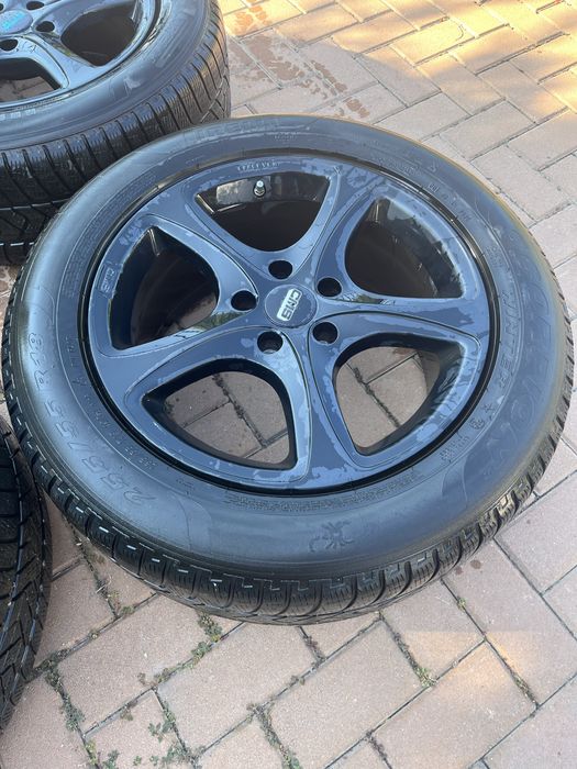 Jante 5x120 R18 BMW X4/X5/X6 , 255/55/18 Pirelli Runflat +Senzori presiune roti