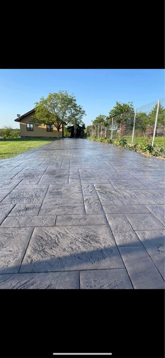 Lucrari beton amprentat