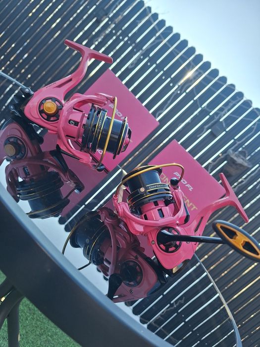 SET 2  FL BLACK FORCE PINK 3.90m 60-180g + 2  PRO FL Confident 6500