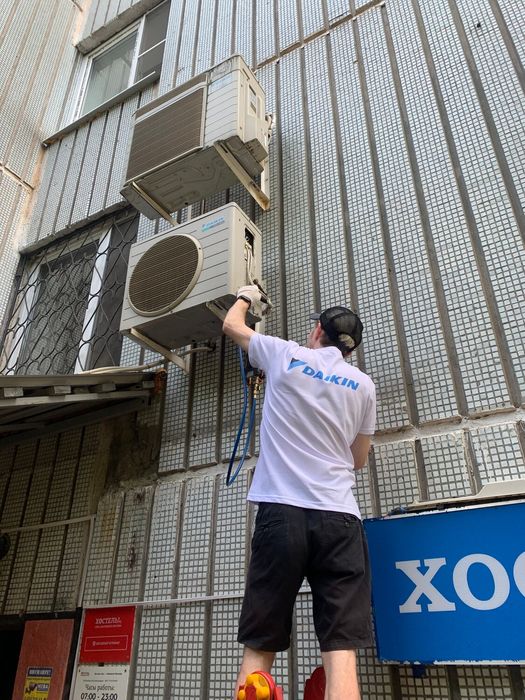 Установка кондиционера в Ташкенте ремонт монтаж