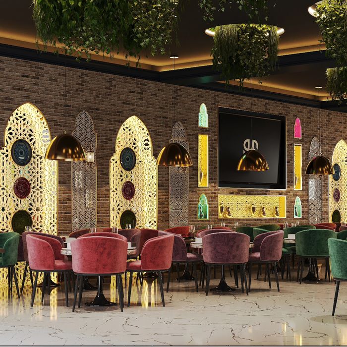 Дизайнер интерьер ресторан квартира