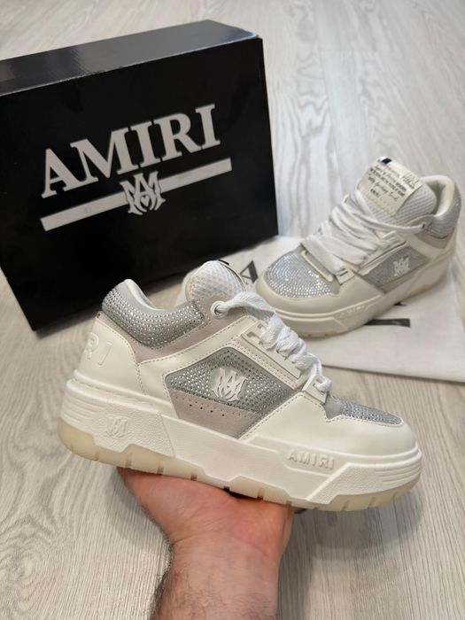 Adidasi AMIRI Laced | Amiri Gri Cu Pietre | Amiri baieti | fete