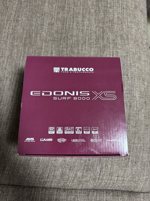 Mulinetă Trabucco Edonis XS Surf 8000 + tambur rezervă