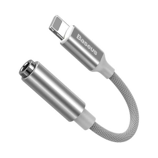 Baseus Adapter Lightning Male To 3.5mm Female For iPhone AUX Cable