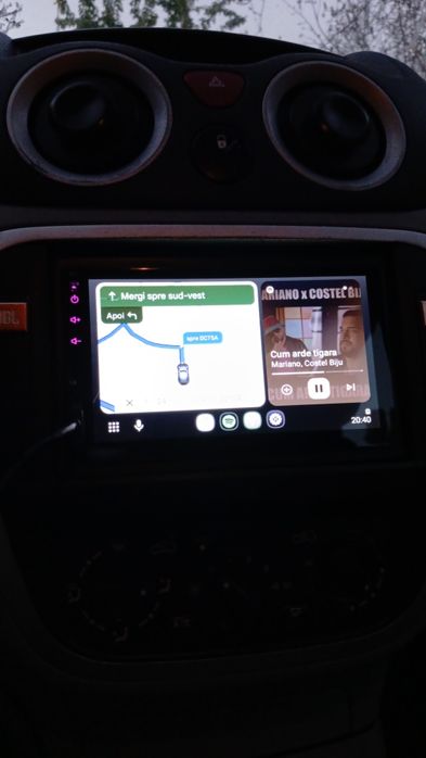 navigație auto universala AndoridaAuto/AppleCarPlay