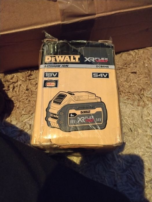 DeWalt 18/54v 6ah acumulator cu protectie r i