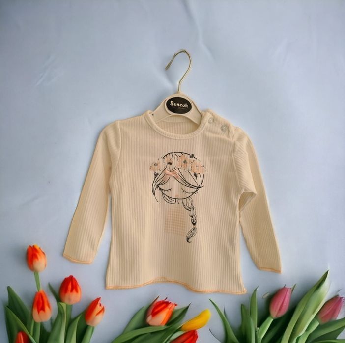 Costum bebe cu vestă roz 0-18 luni